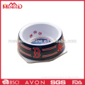 Fair quality EU style round plastic pet bowl for wholesale